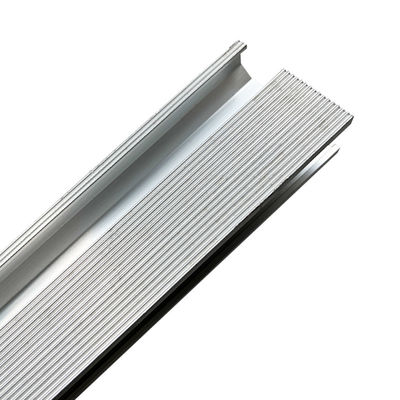 304 스테인리스 스틸 알루미늄 태양 전지 패널 철도 브래킷 엔지니어링 40mm