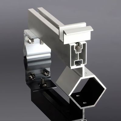 부식 저항 태양 전지 패널 철도 브래킷 알루미늄 합금 21mm