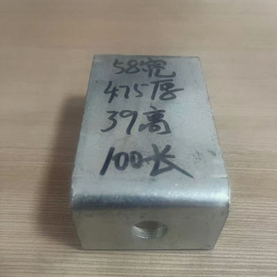 볼트 된 HDG 젤리화 파이프 장착 브래킷