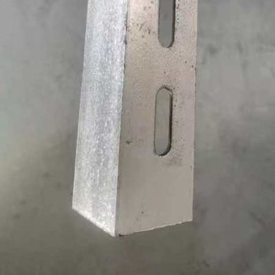 산업용 프레임에 맞게 주문으로 가루화 된 슬롯 앵글 서포트 빔 100mm 채널