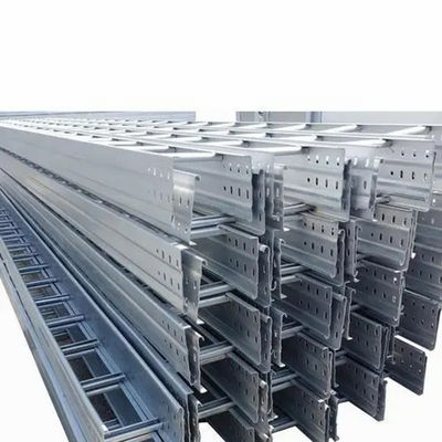 OEM 벽에 장착 된 사다리 경주 도로 케이블 트레이 무거운 짐 225mm