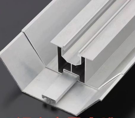 1000kg 알루미늄 태양 전지 패널 장착 레일 구조 충격 방지 OEM