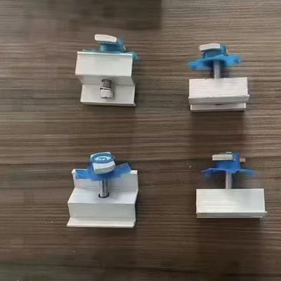 날씨에 견고한 태양 전지 패널 설치 브래킷 평면 지붕 장착 12cm