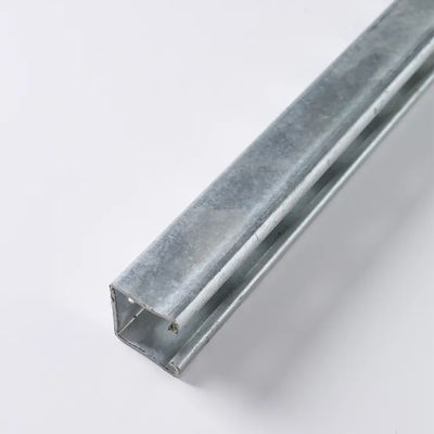 9/16 Inch Hole Size Solid Strut Channel with 10 Feet Length and 200 Lbs Weight Capacity for Sturdy Support